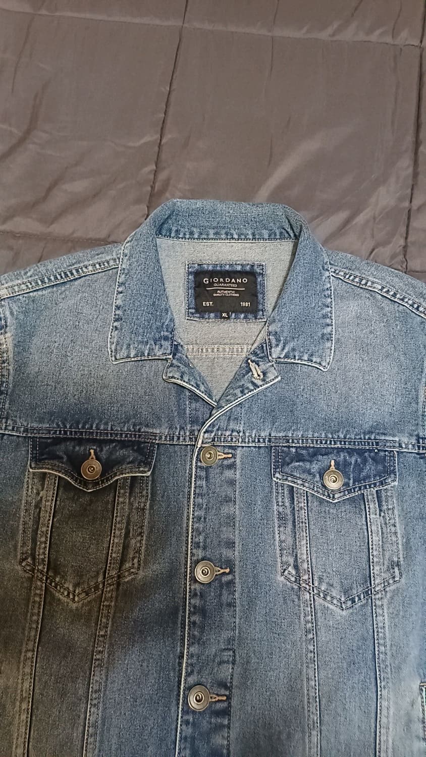 지오다노 청자켓 105 가슴59 기장70 상품이미지2