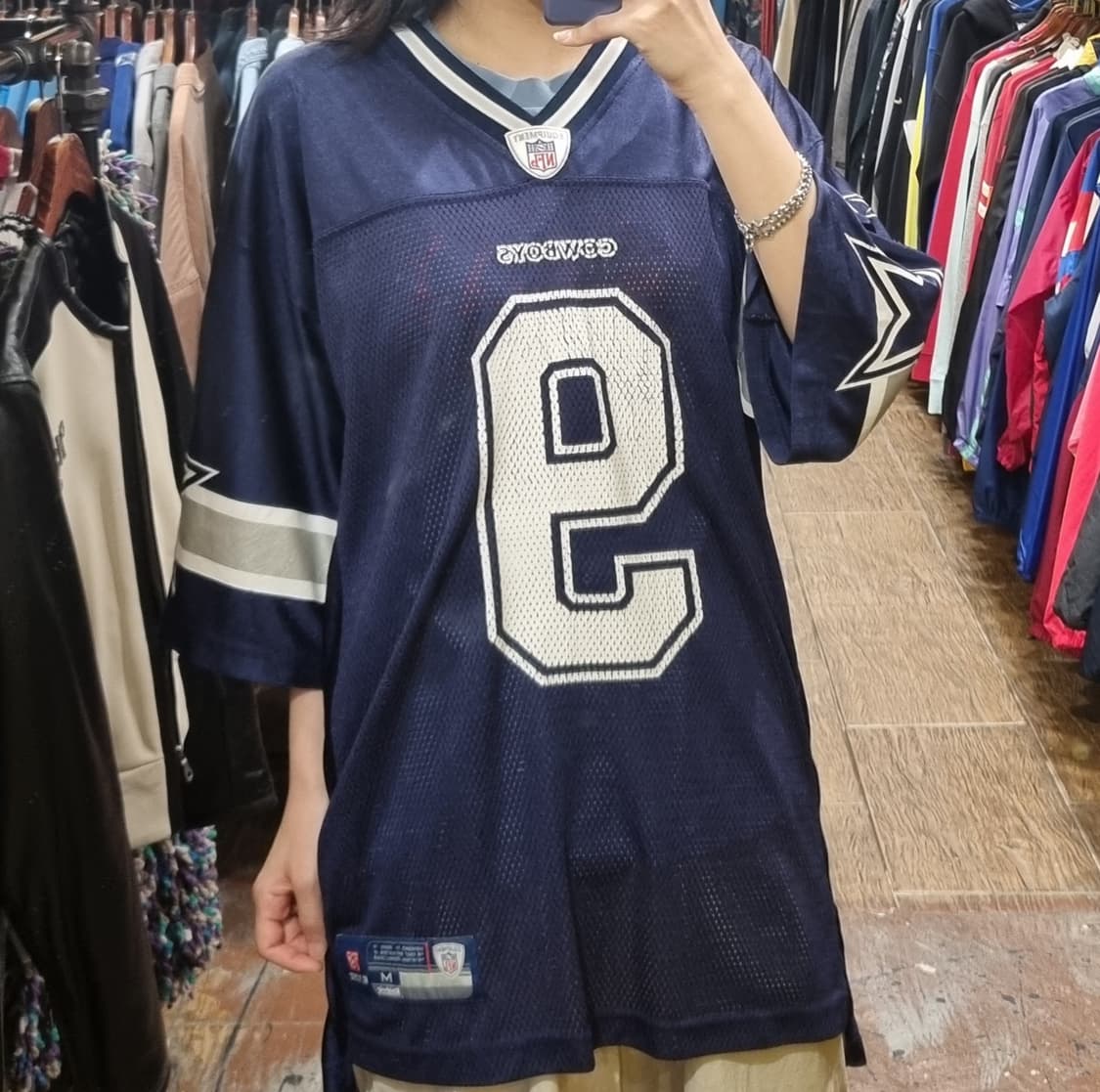[Hi]  NFL 풋볼 져지 반팔티 네이비 상품이미지3