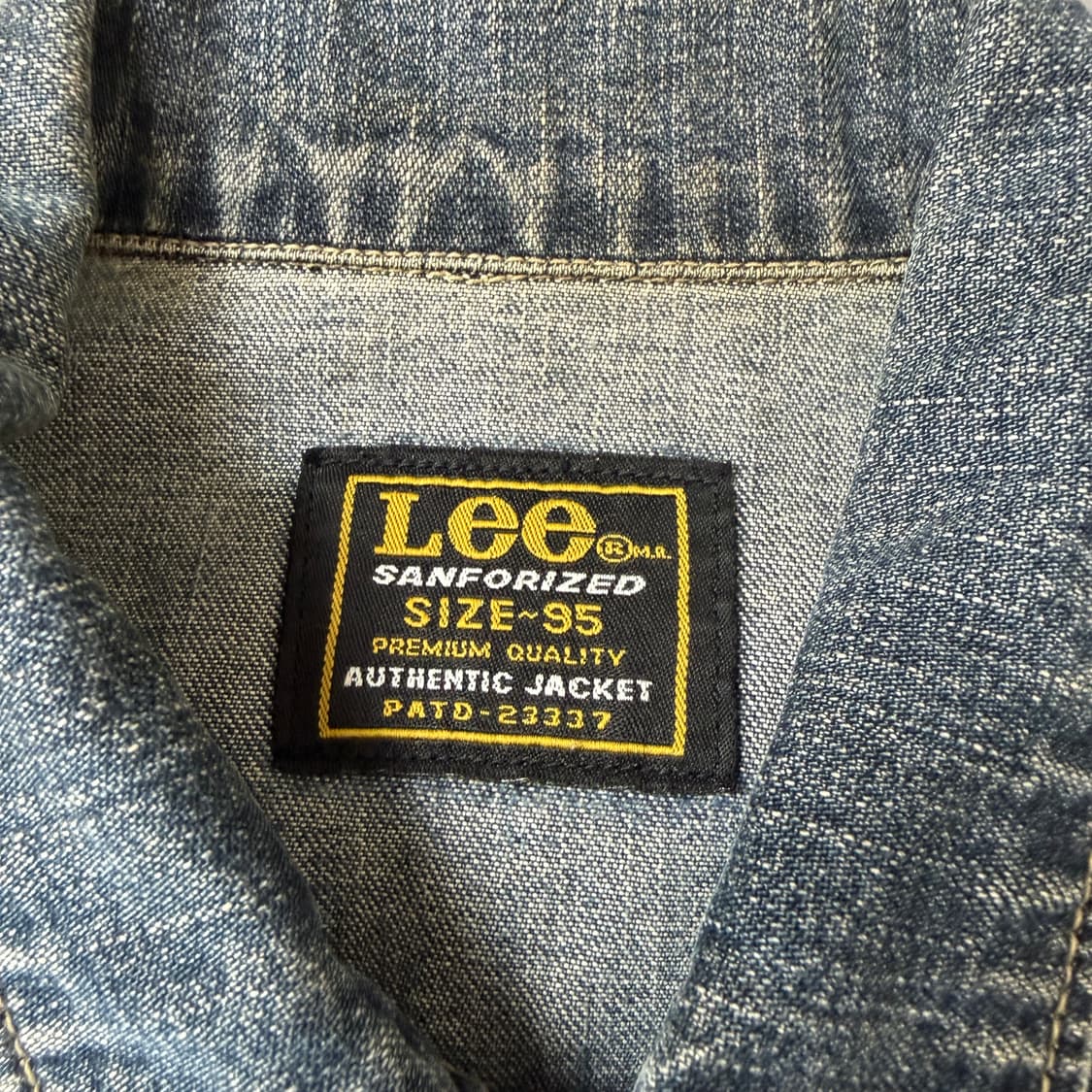 (95) Lee 리 90s 빈티지 데님 트러커 자켓 상품이미지4