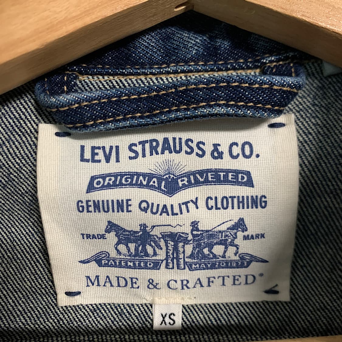 Levis Made&Crafted (LMC) 여성 데님 트러커 자켓 상품이미지2
