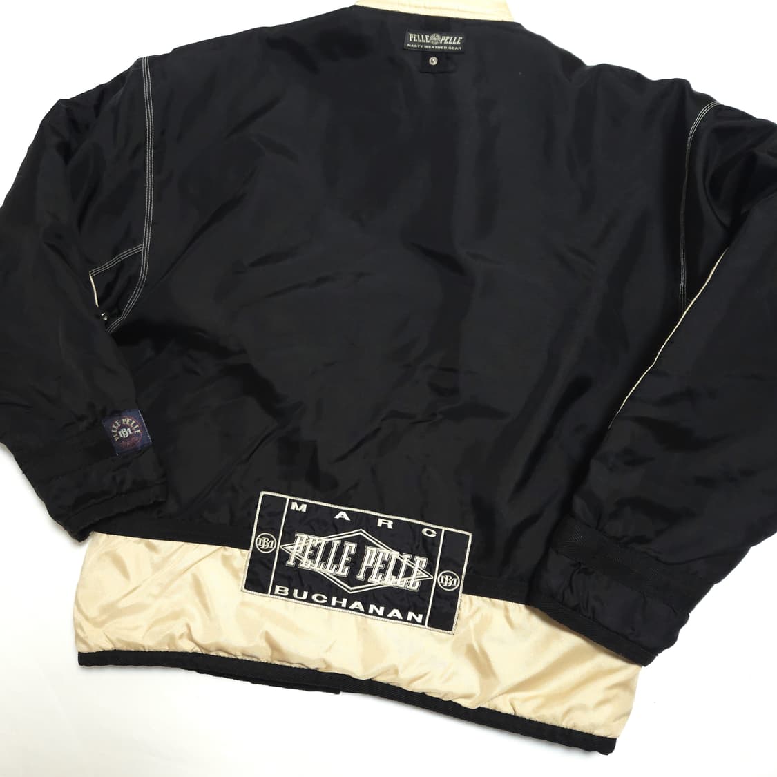 90s 펠레펠레 올드스쿨 스트릿 투톤 패디드 점퍼 자켓 상품이미지5