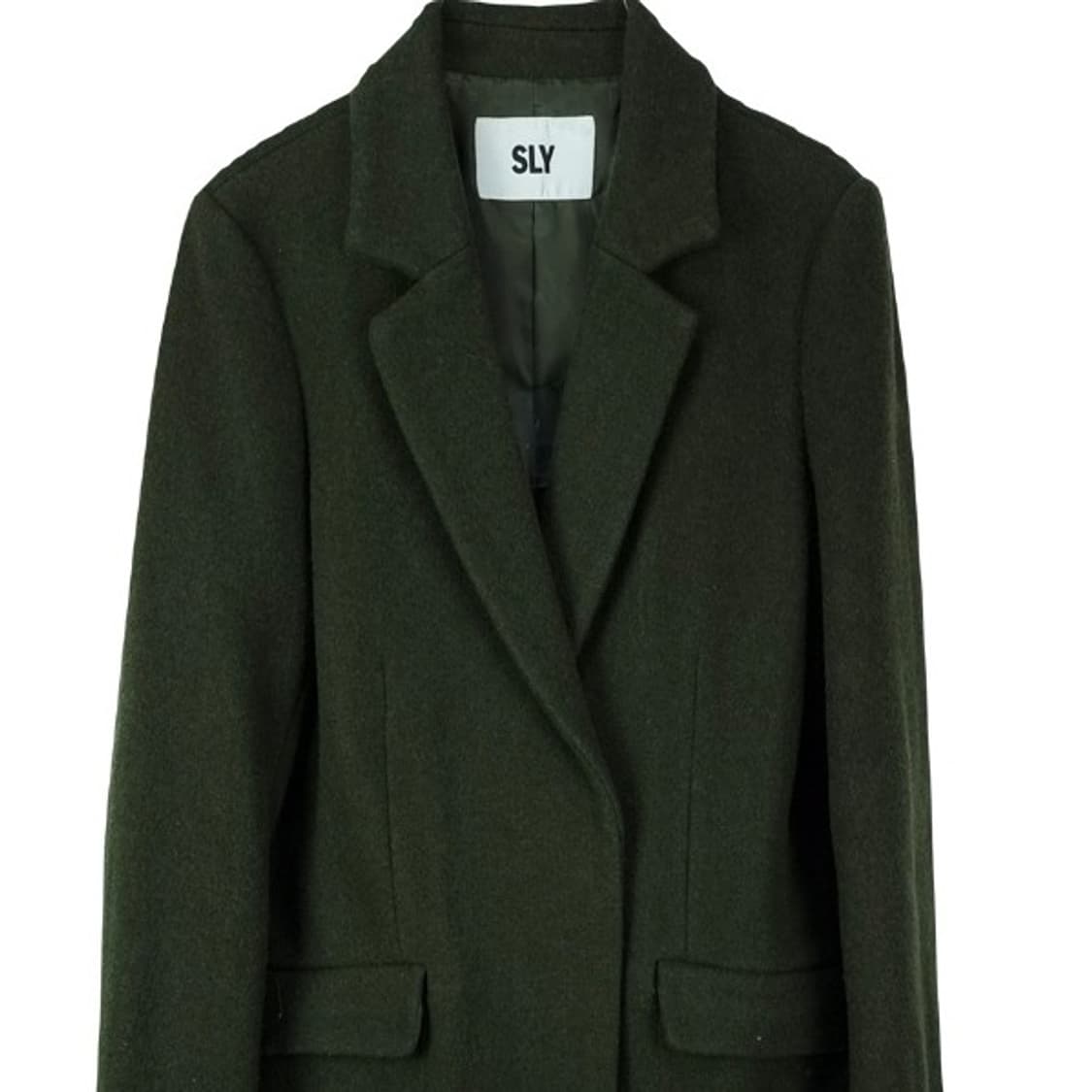 [JPN] 일본빈티지 히든 버튼 모직 롱코트 모카 M16604 상품이미지4