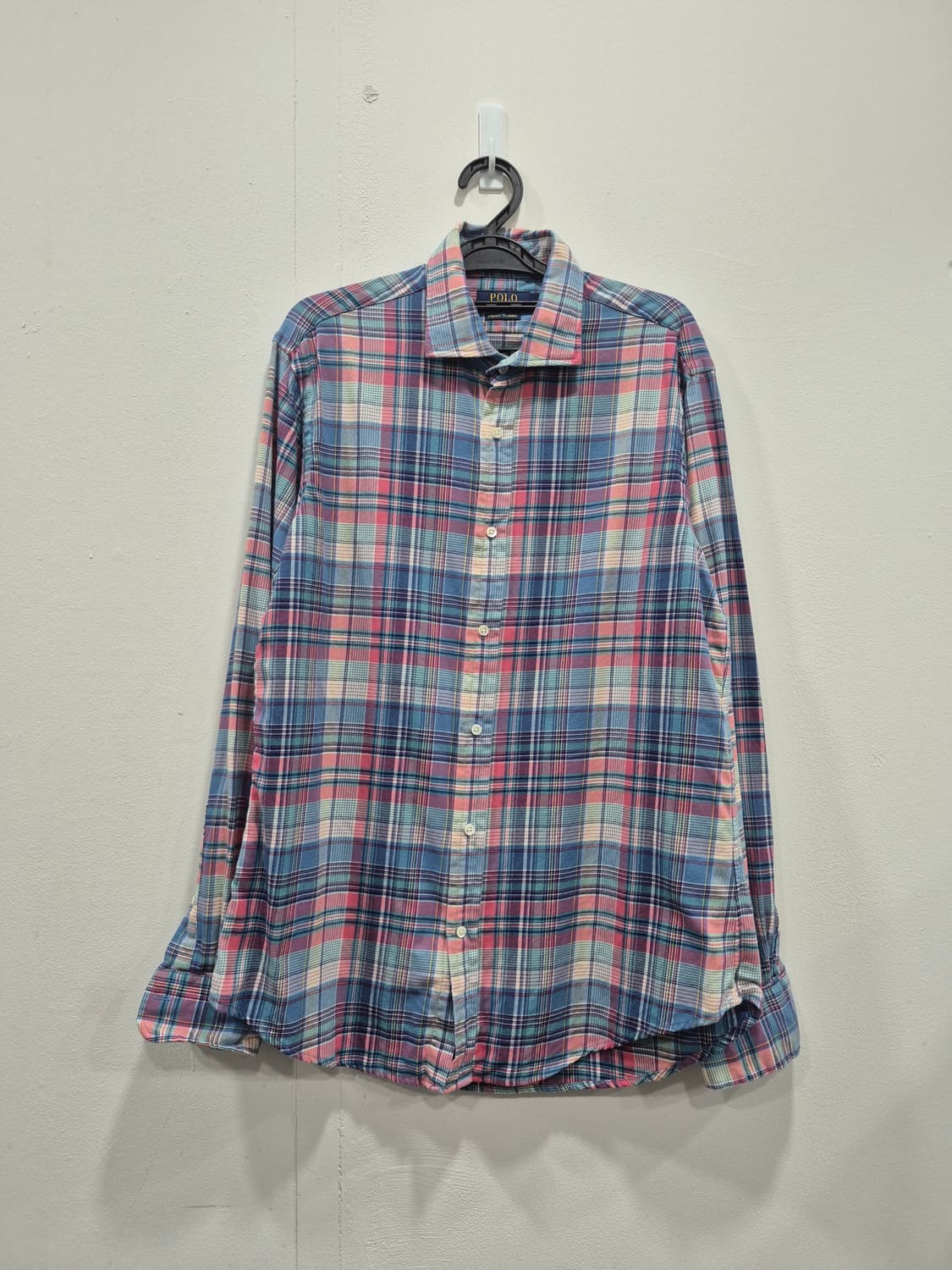 폴로랄프로렌  플란넬 체크 셔츠 남성 95사이즈 상품이미지1