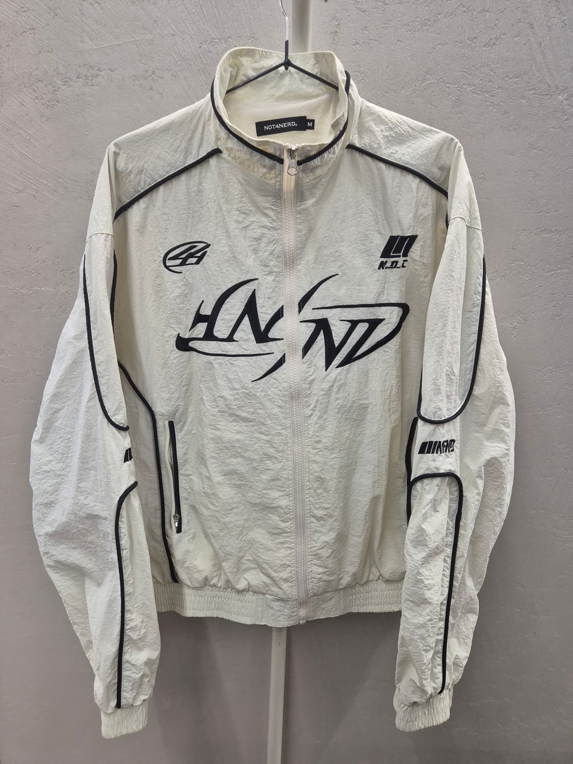 Not4nerd 바람막이 화이트 M 상품이미지2