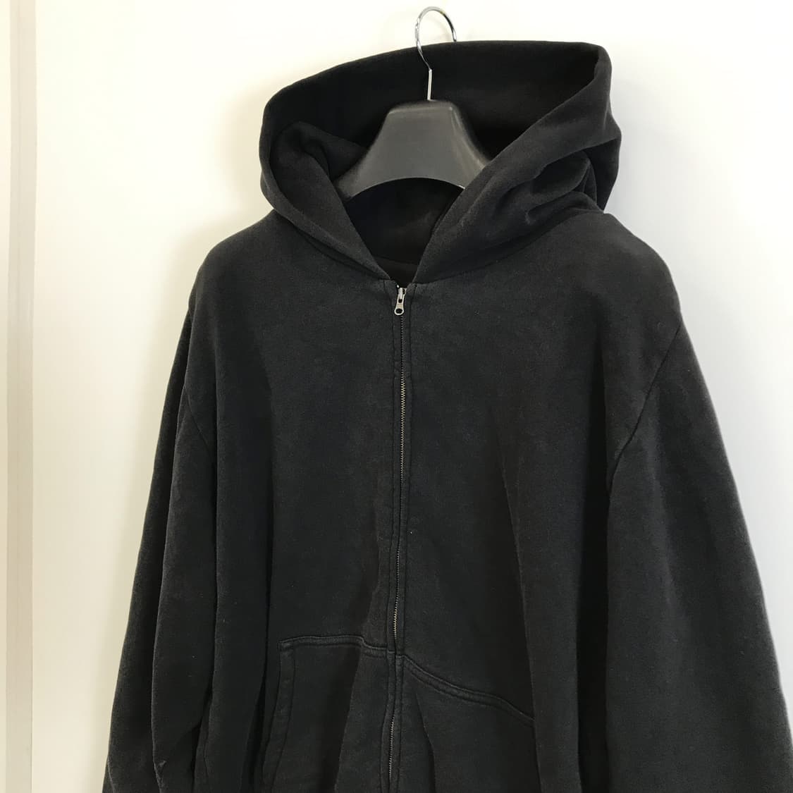 이지갭 후드집업 포에틱 블랙 [XL] 상품이미지2