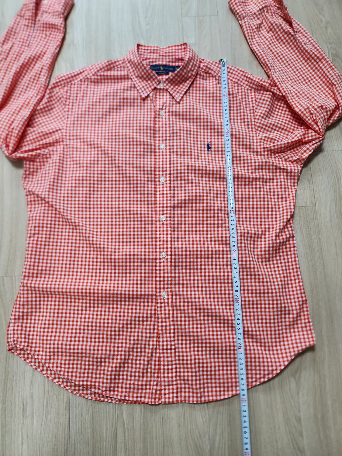 폴로랄프로렌 깅엄체크셔츠 (XL 상품이미지6