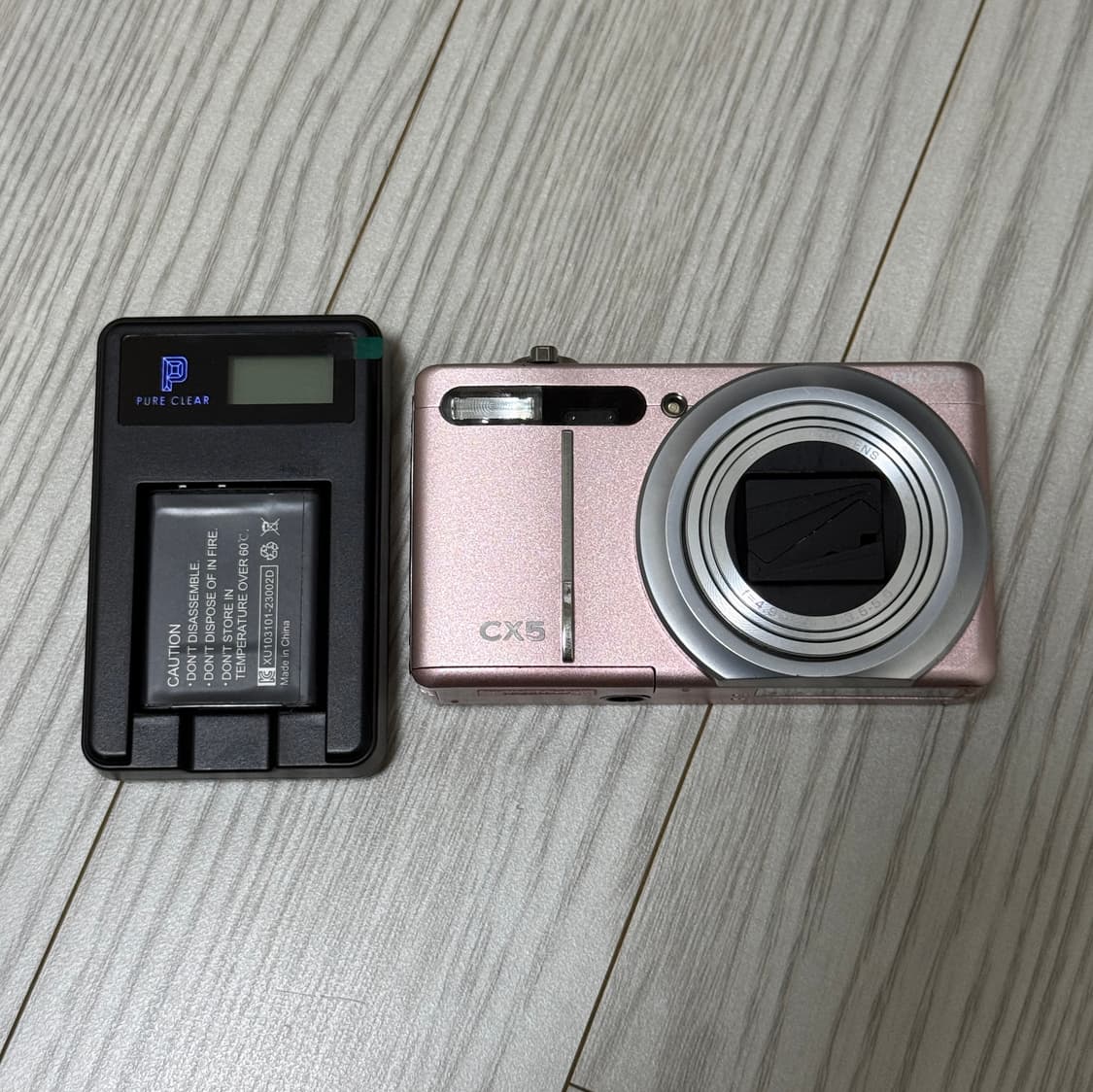 RICOH CX5 리코 CX5 연핑크 디카 상품이미지1