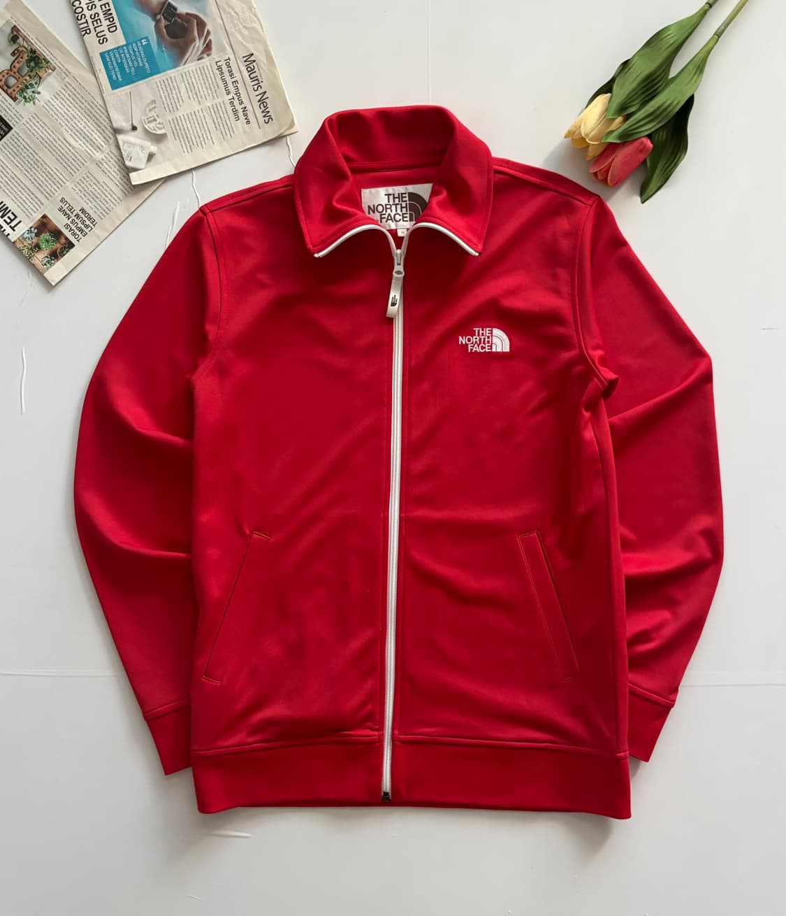 노스페이스 레드 트랙탑 져지 상품이미지2