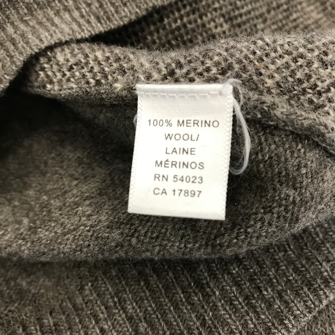 바나나리퍼블릭 메리노울 아가일니트집업 [95-100] 상품이미지6