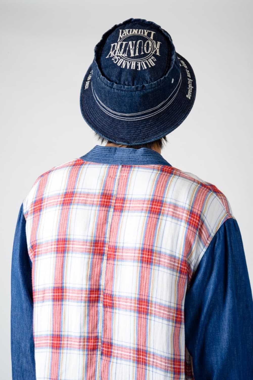 캐피탈 5.5oz 데님 컨트리 체크 카카시 셔츠 3 상품이미지7