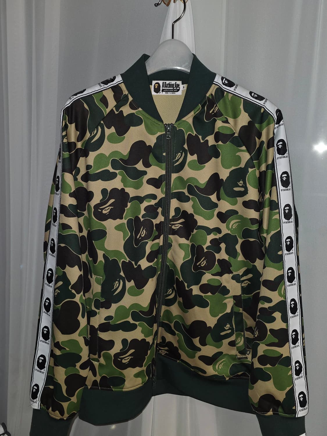 Bape ABC camo 베이프 트랙탑 져지 상품이미지4