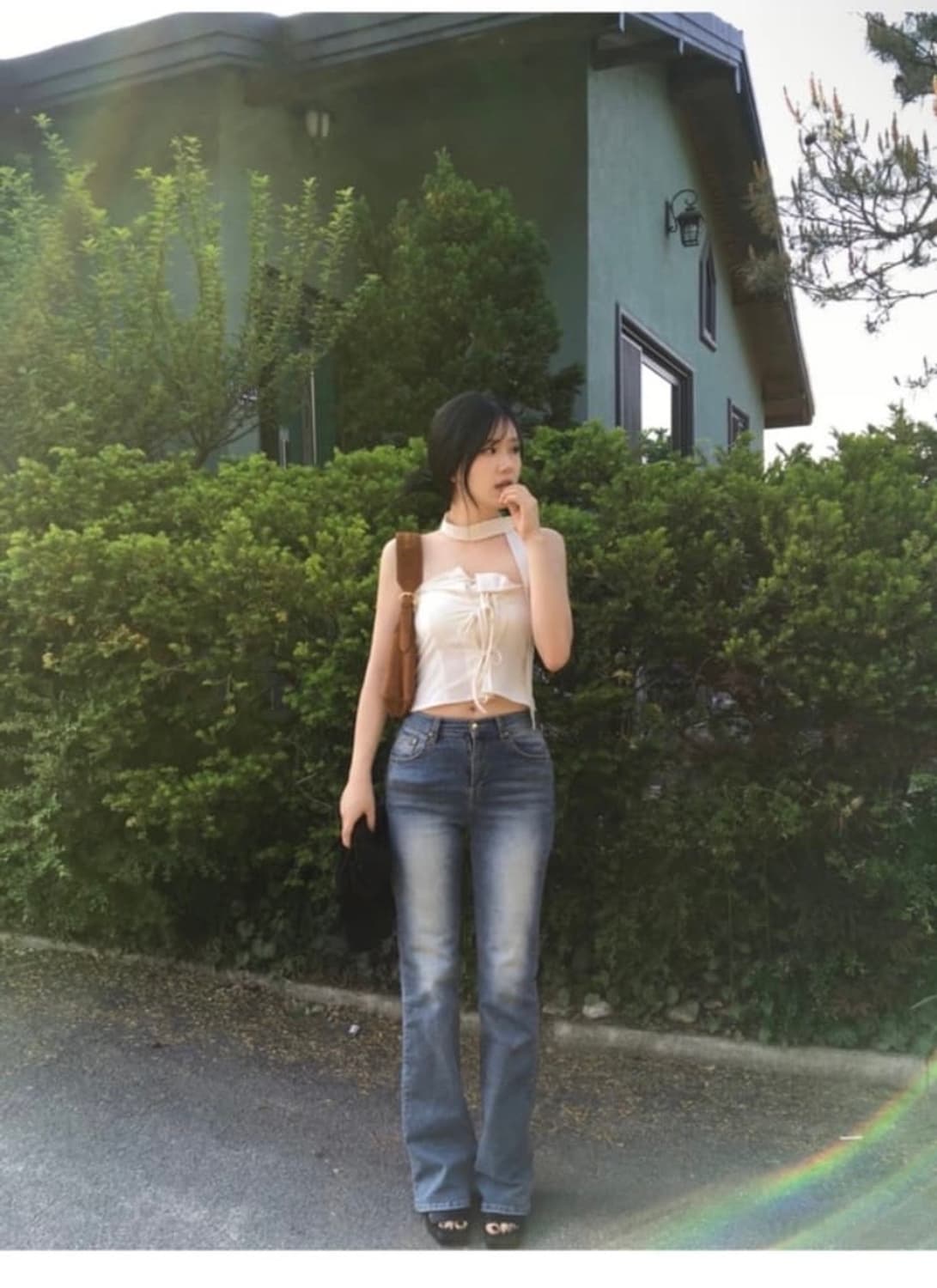 아워캐비넷 부츠컷팬츠 상품이미지2
