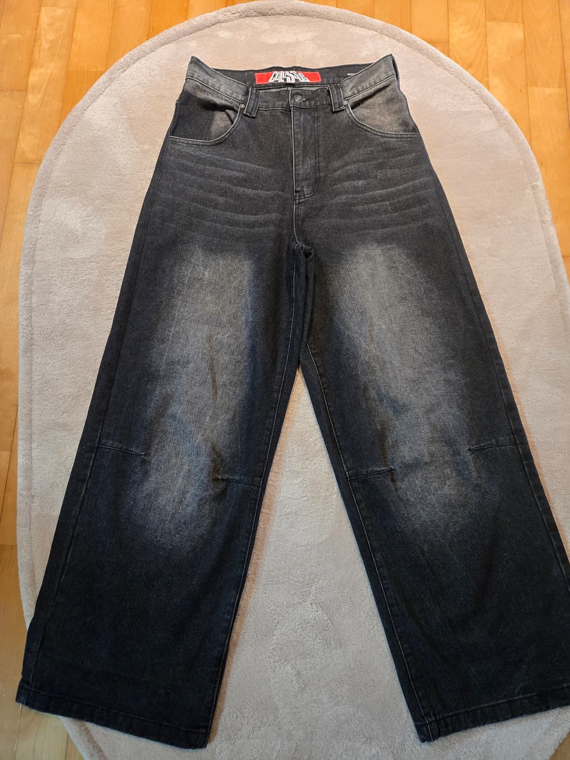 제이디드 런던 콜로서진 블랙 와이드 데님 /31사이즈 상품이미지1