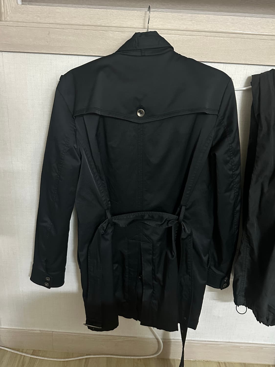 EDWIN 블랙 코트  상품이미지2