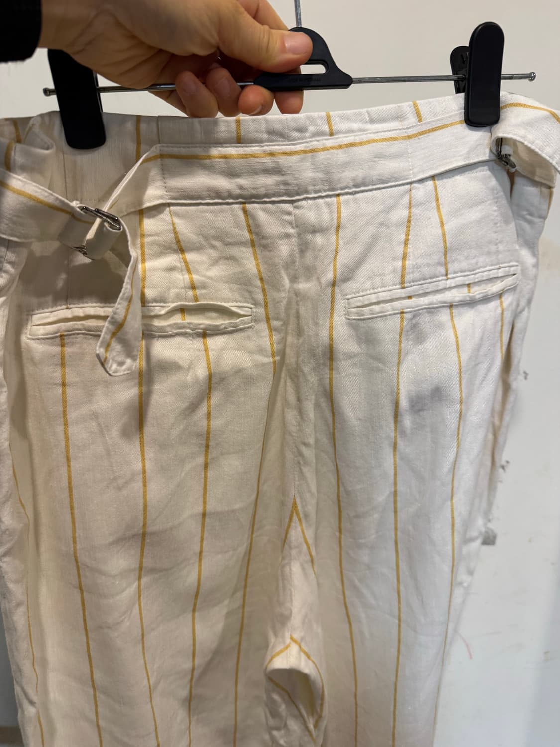 한섬 더캐시미어 린넨 팬츠 상품이미지8