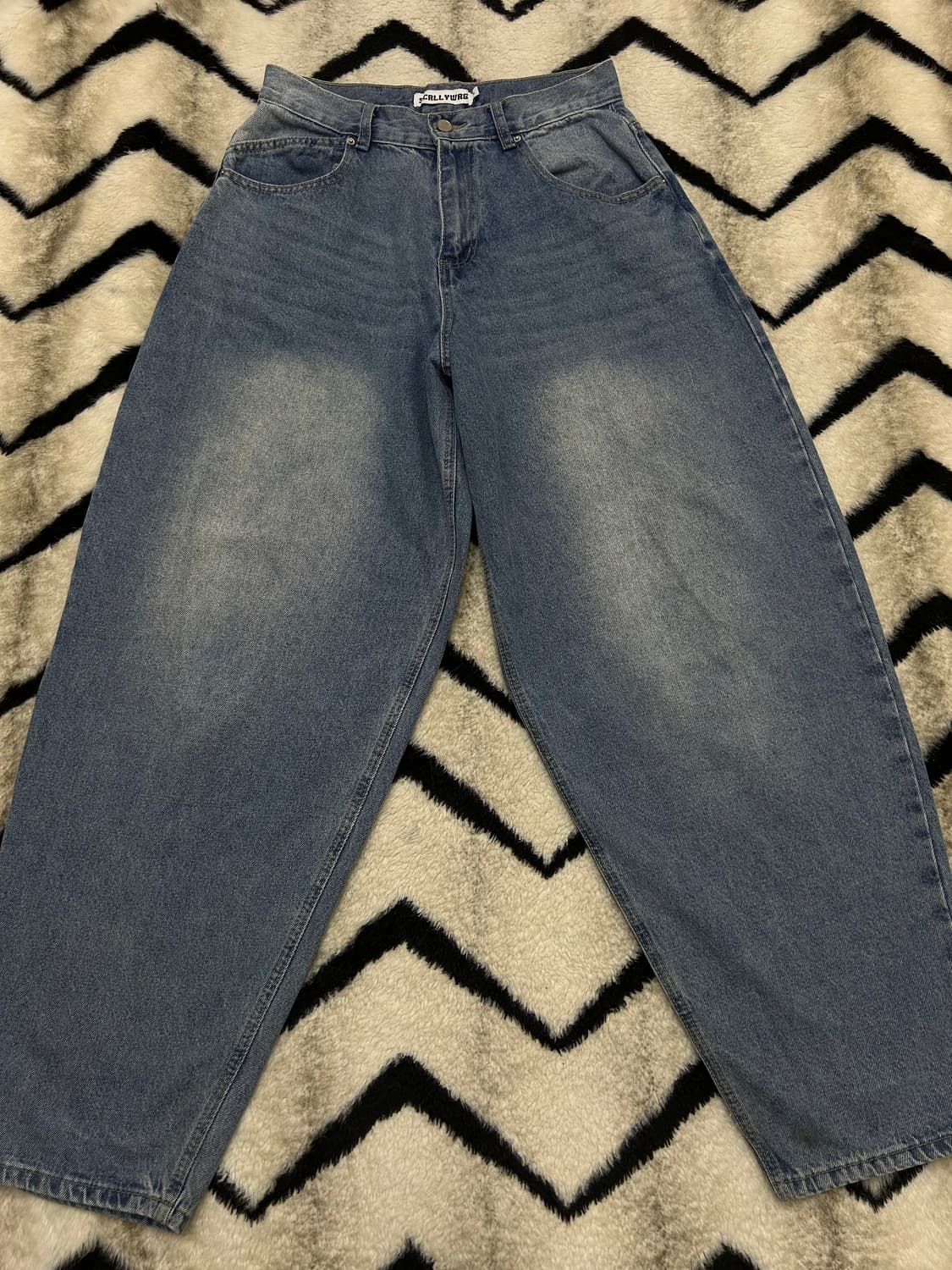 [L]스켈리웩 스윙 벌룬 데님팬츠 상품이미지3