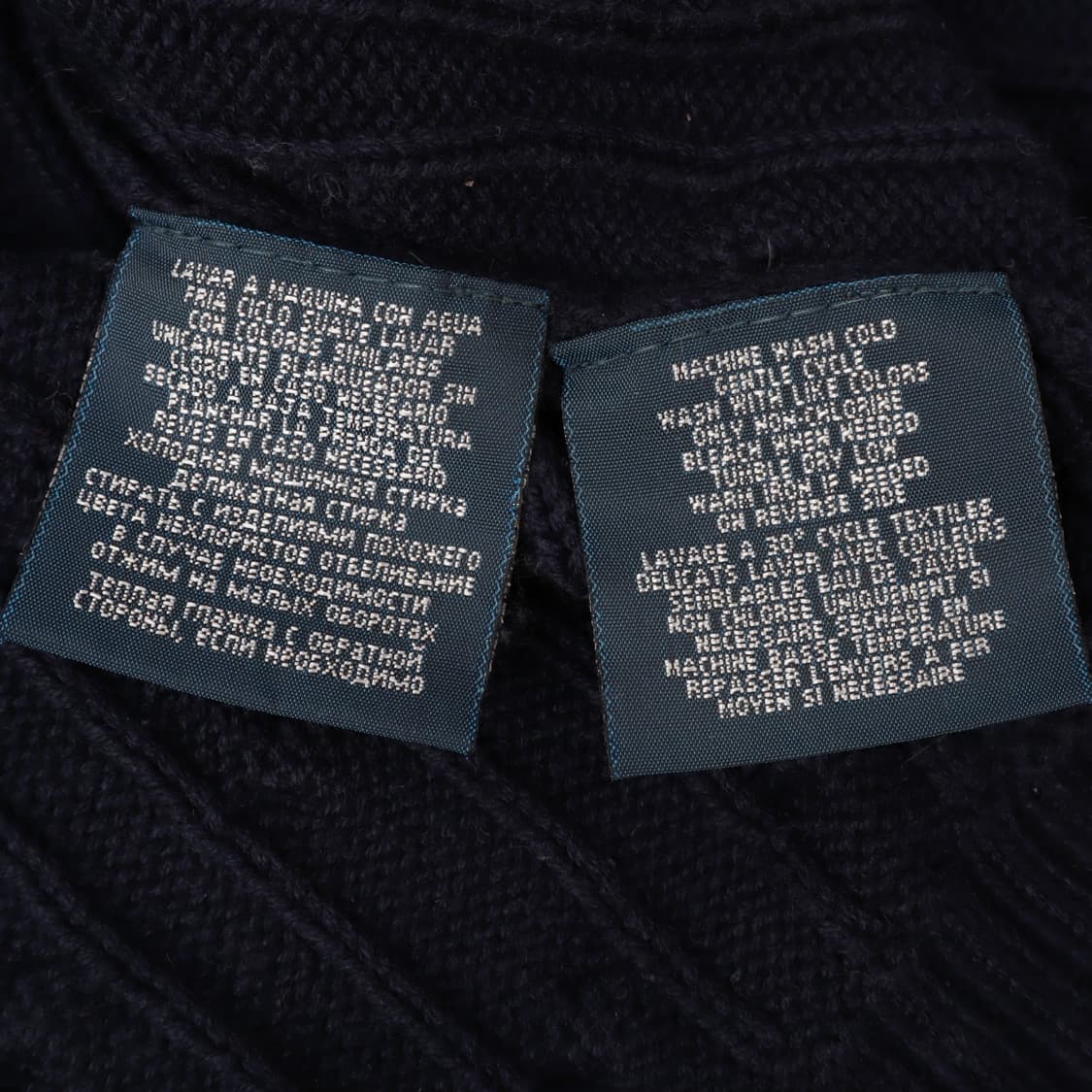 폴로 랄프로렌 네이비 케이블 니트 스웨터 상품이미지10