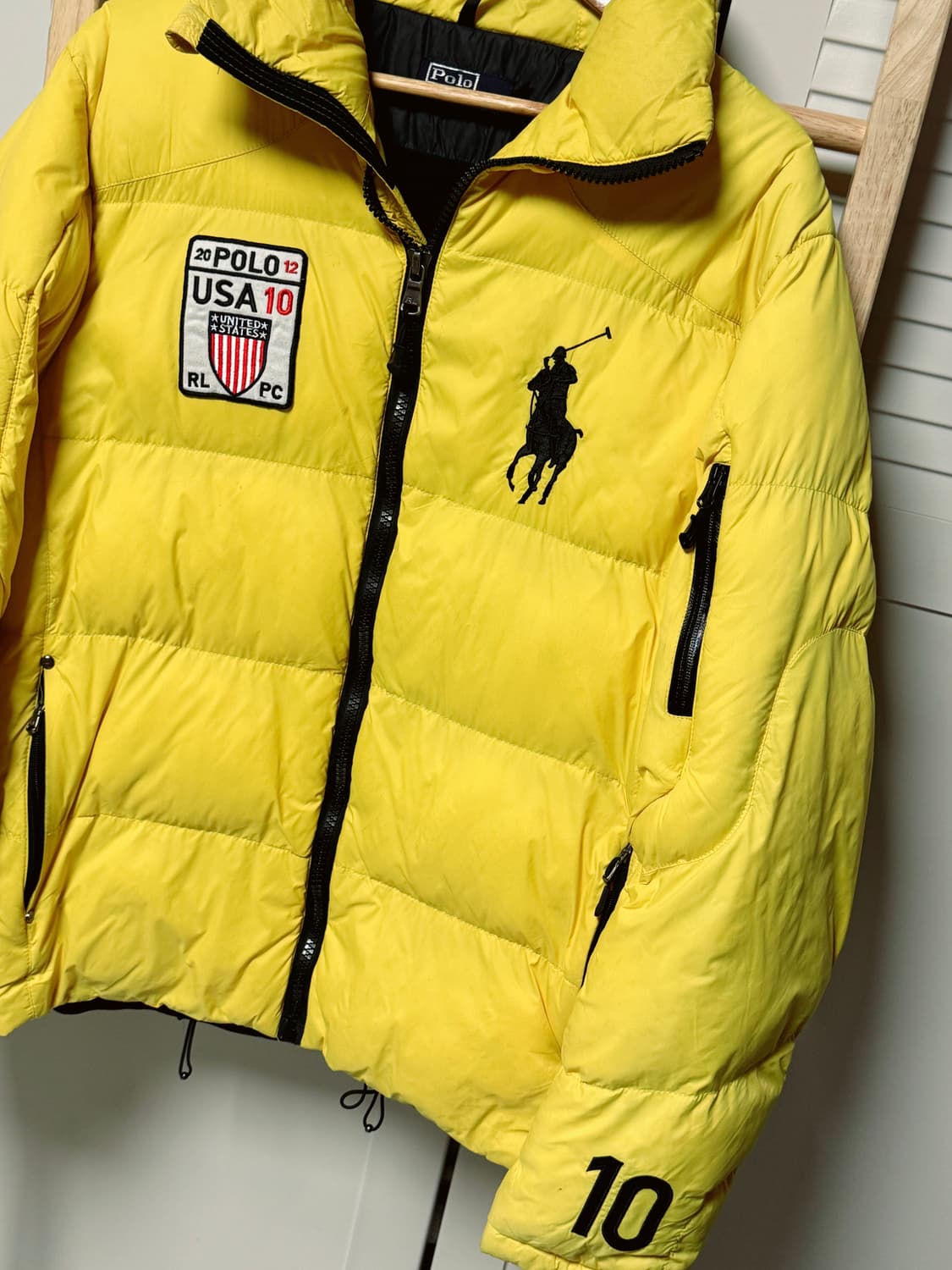 폴로 USA 성조기 빅포니 MA-1 푸퍼 패딩 자켓 상품이미지5