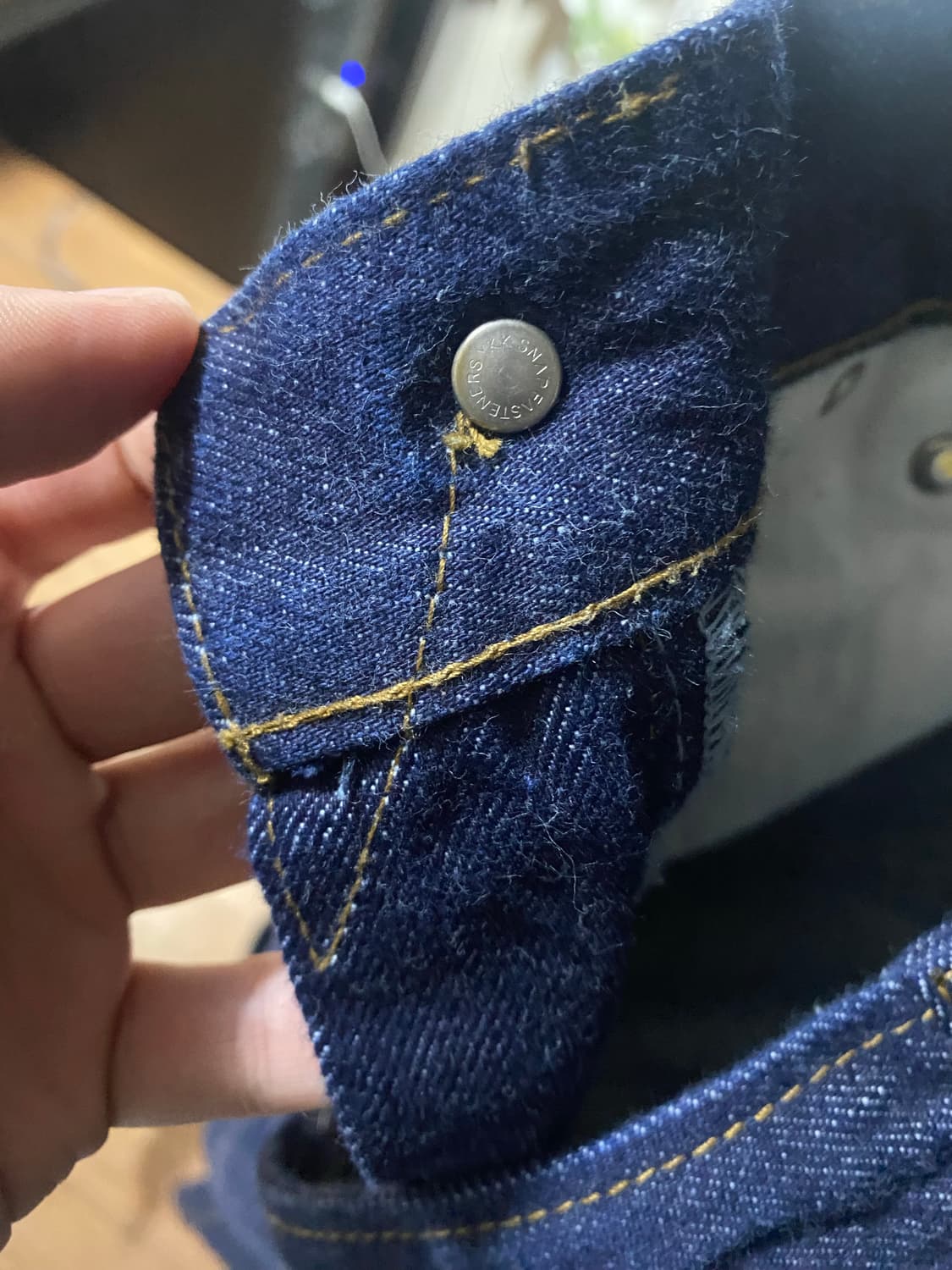 Khakis 카키스 셀비지 5pocket jean 데님, s 상품이미지6