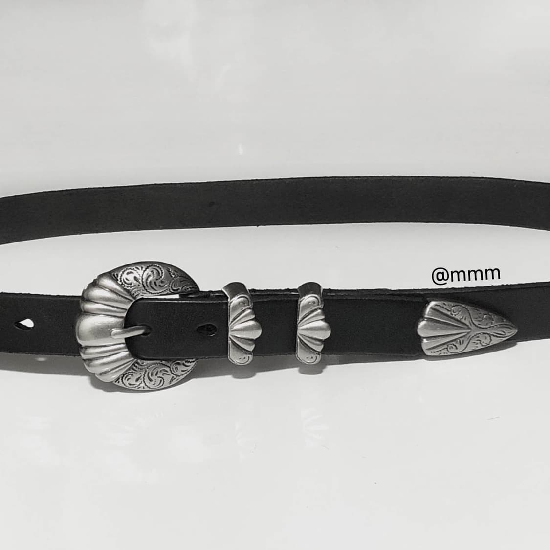 [Unisex] 토닉 웨스턴 이태리 가죽 벨트 상품이미지5