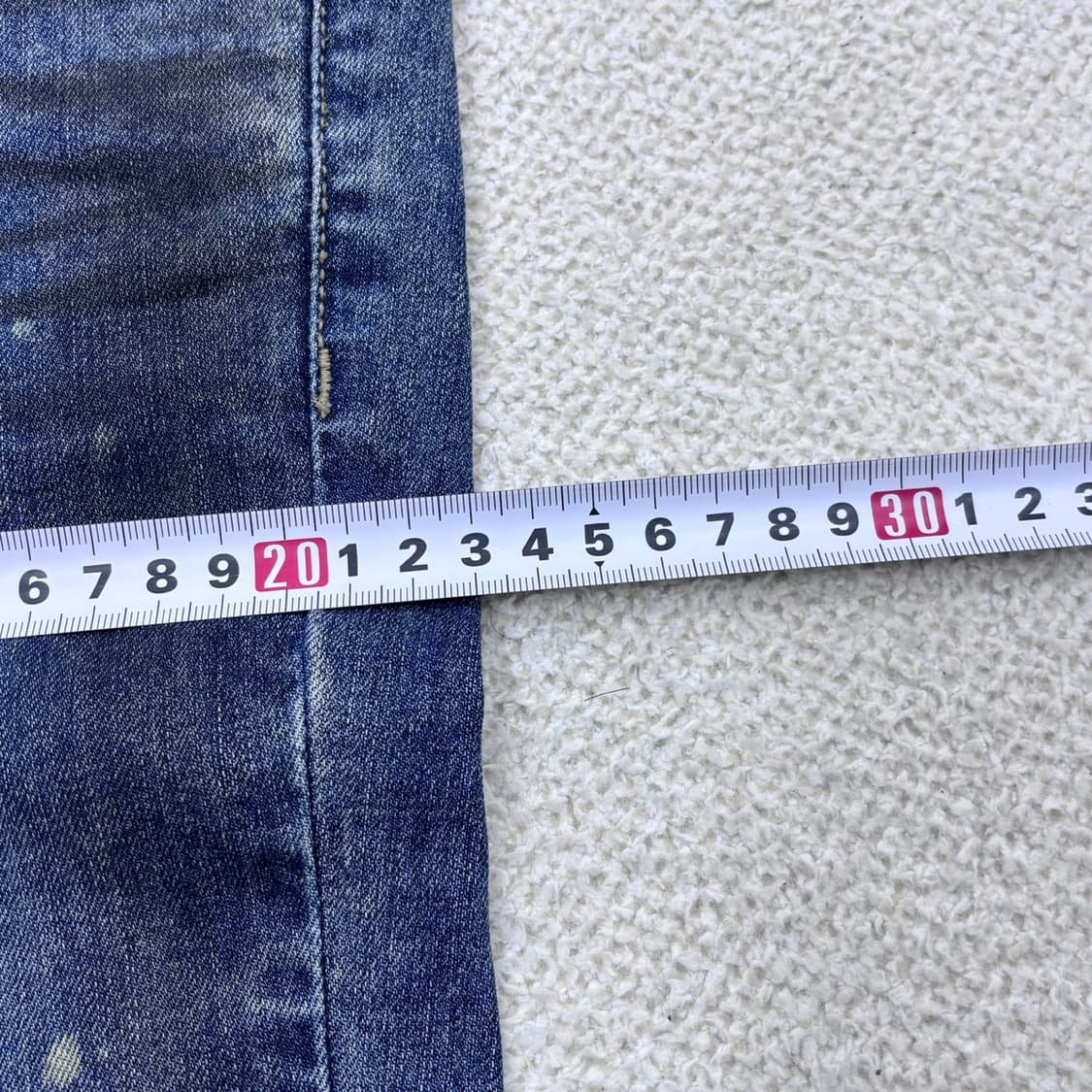 42 베네통 빈티지 워싱 데님 팬츠 0423E 상품이미지10