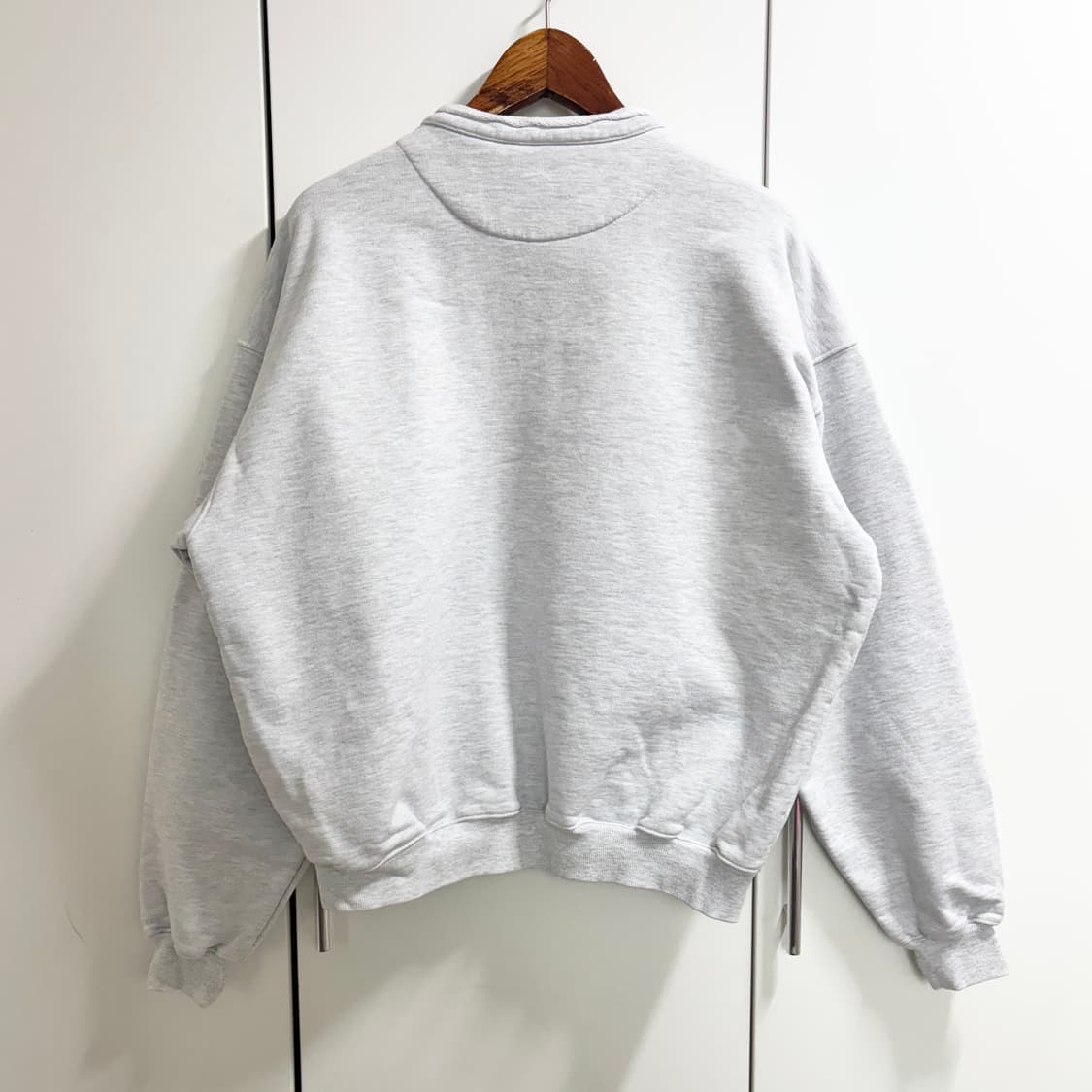 Recto 엣지카라 하프집업 스웨트셔츠 상품이미지5