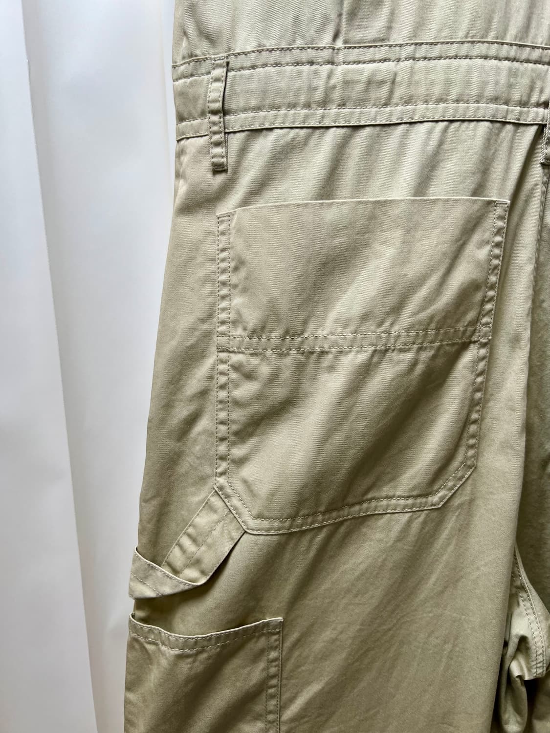 버버리 베이지/카키색 반팔 점프수트 48사이즈 상품이미지5