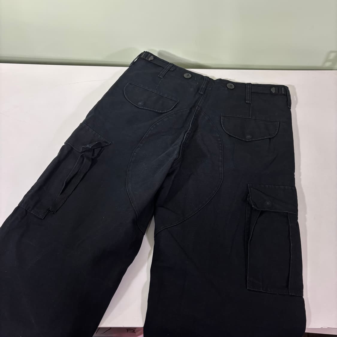 S-M US ARMY 블랙 레귤러핏 M65 복각 필드팬츠 상품이미지5