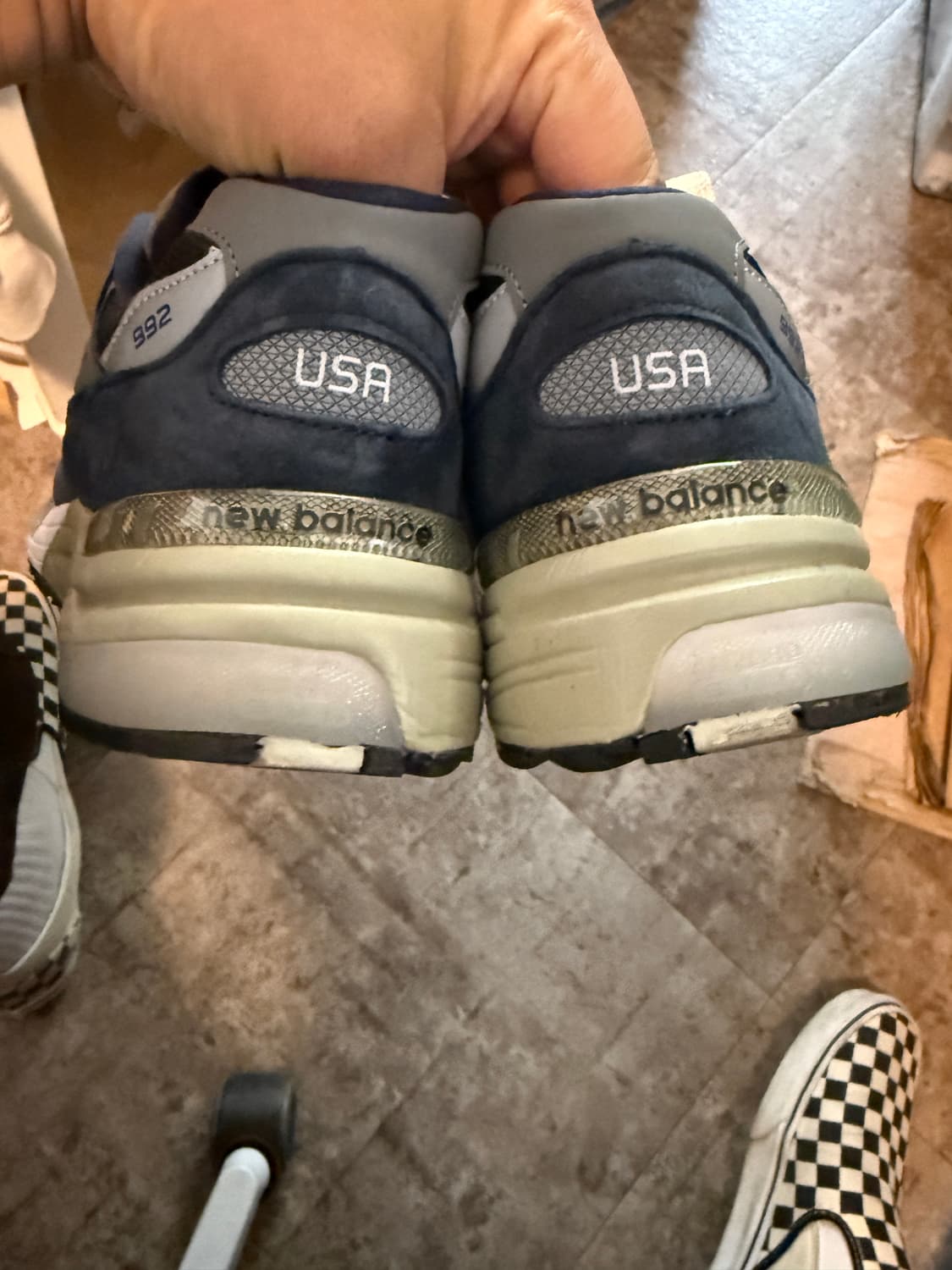 뉴발 M992GG USA Navy/Gray 275 상품이미지6