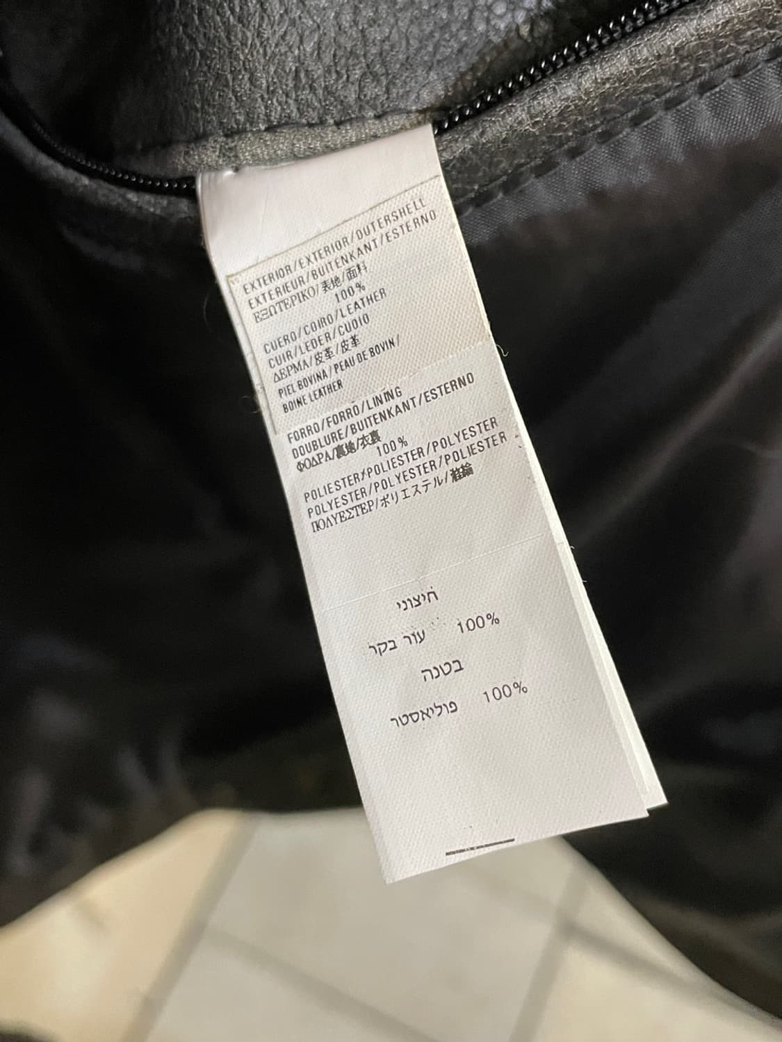 빈티지 Pull And Bear 레더 트러커 자켓  상품이미지8