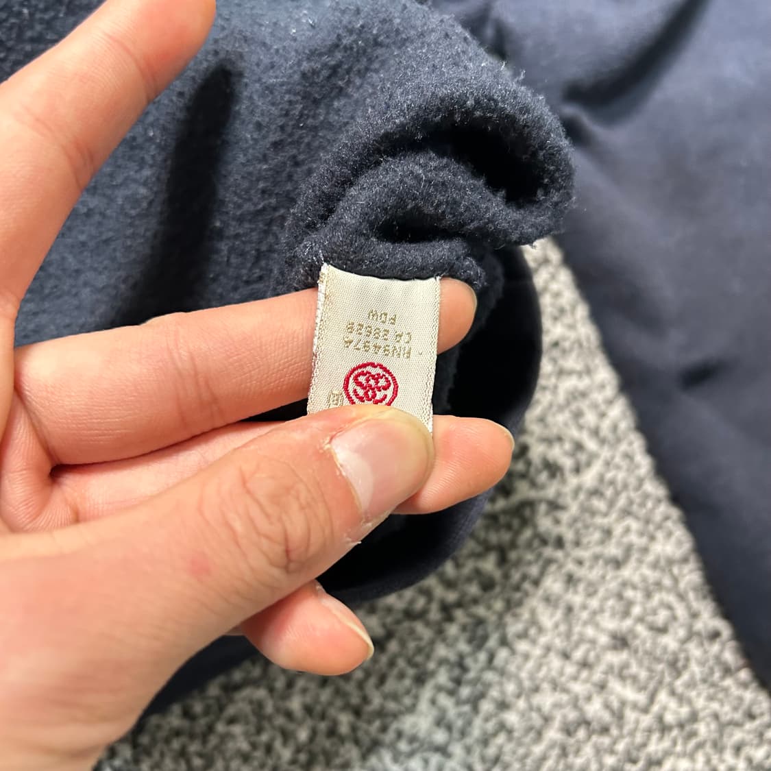 스투시(Stussy) 블랙 베이직 로고 후드티 상품이미지7