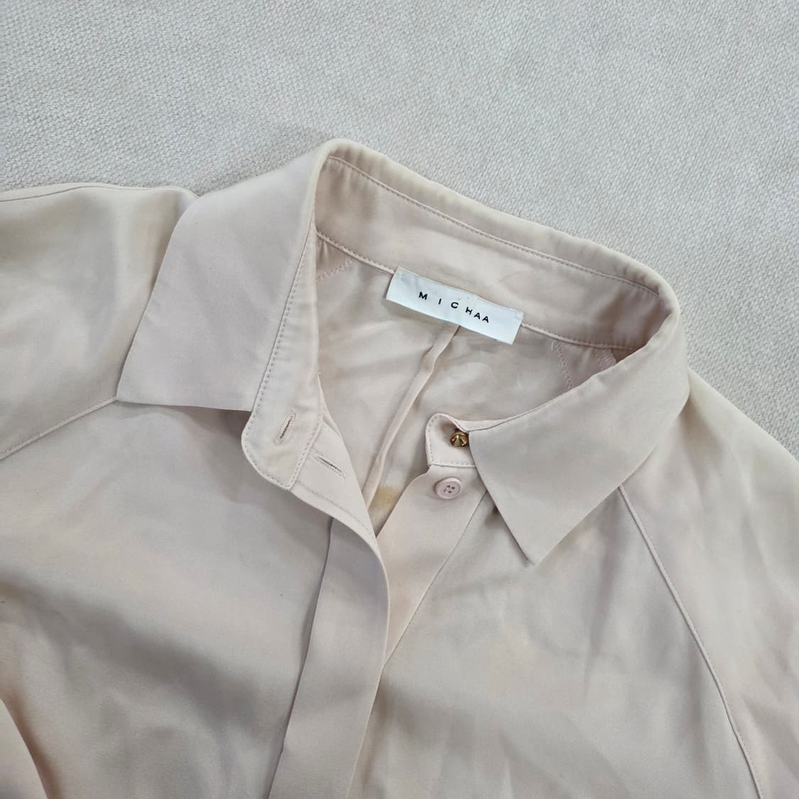 91 미샤 실크 블라우스 0224J 상품이미지2