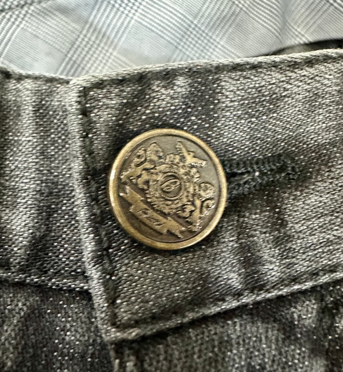 브리오니 블랙 워싱진 데님 팬츠 상품이미지5