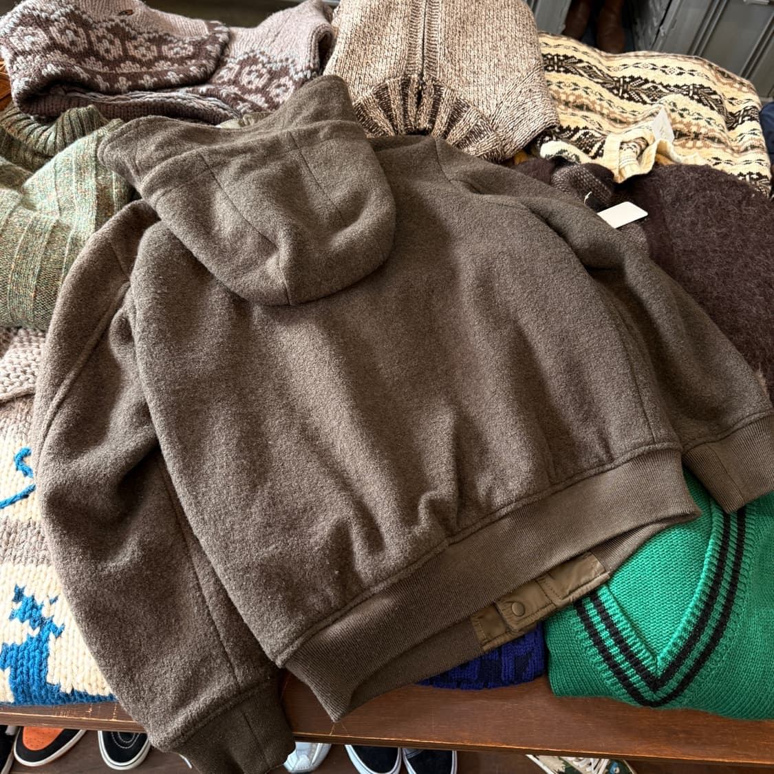 BARK TANNAGE 나노 유니버스 N2B 리버서블 밀리터리 자켓 상품이미지5