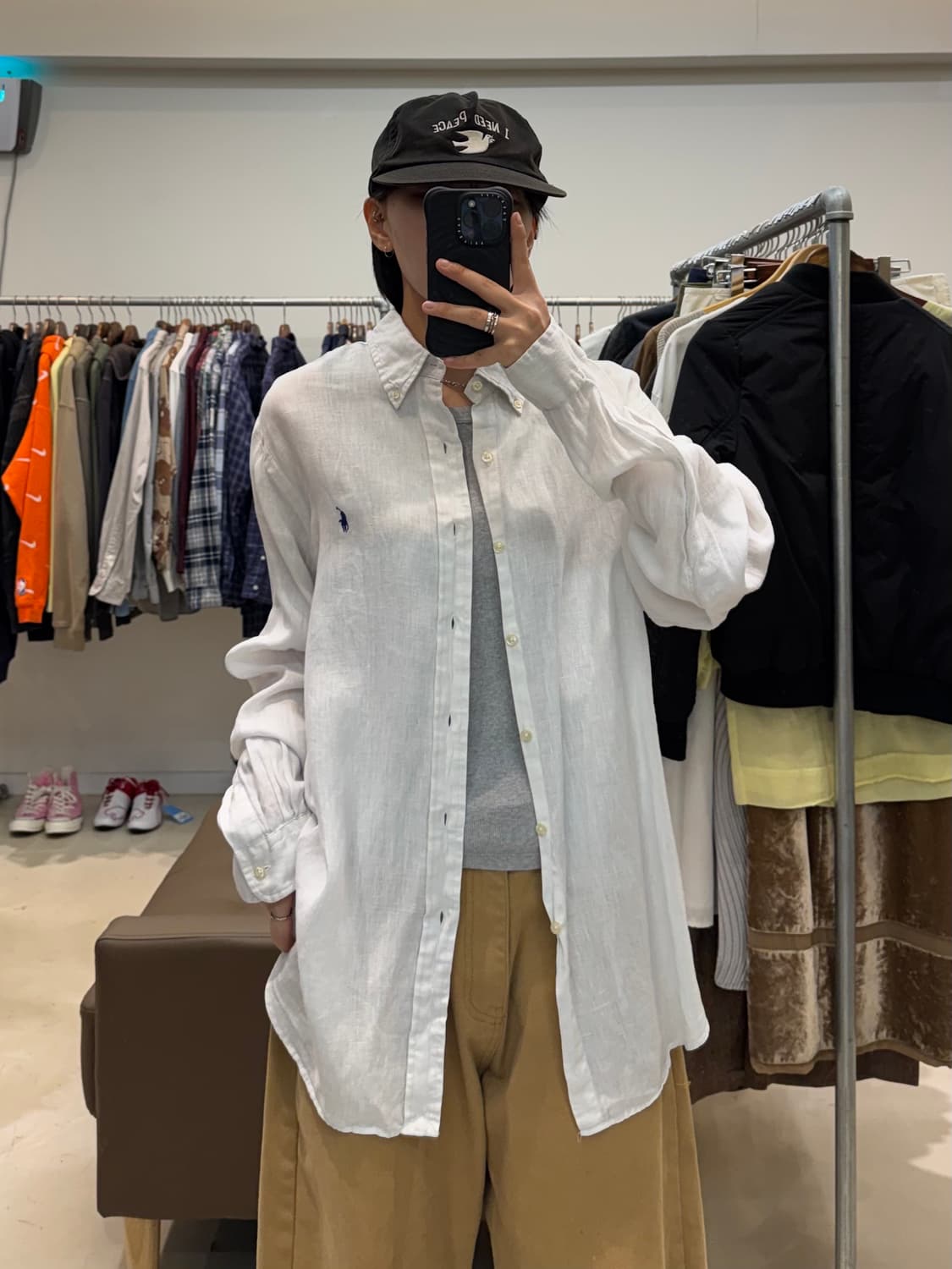 폴로 랄프로렌 린넨 셔츠 상품이미지6