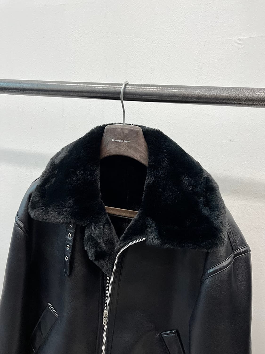 95) 론트 비건레더 무스탕 상품이미지2