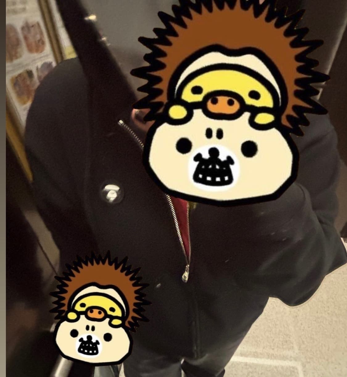 에이프 후드집업 상품이미지2