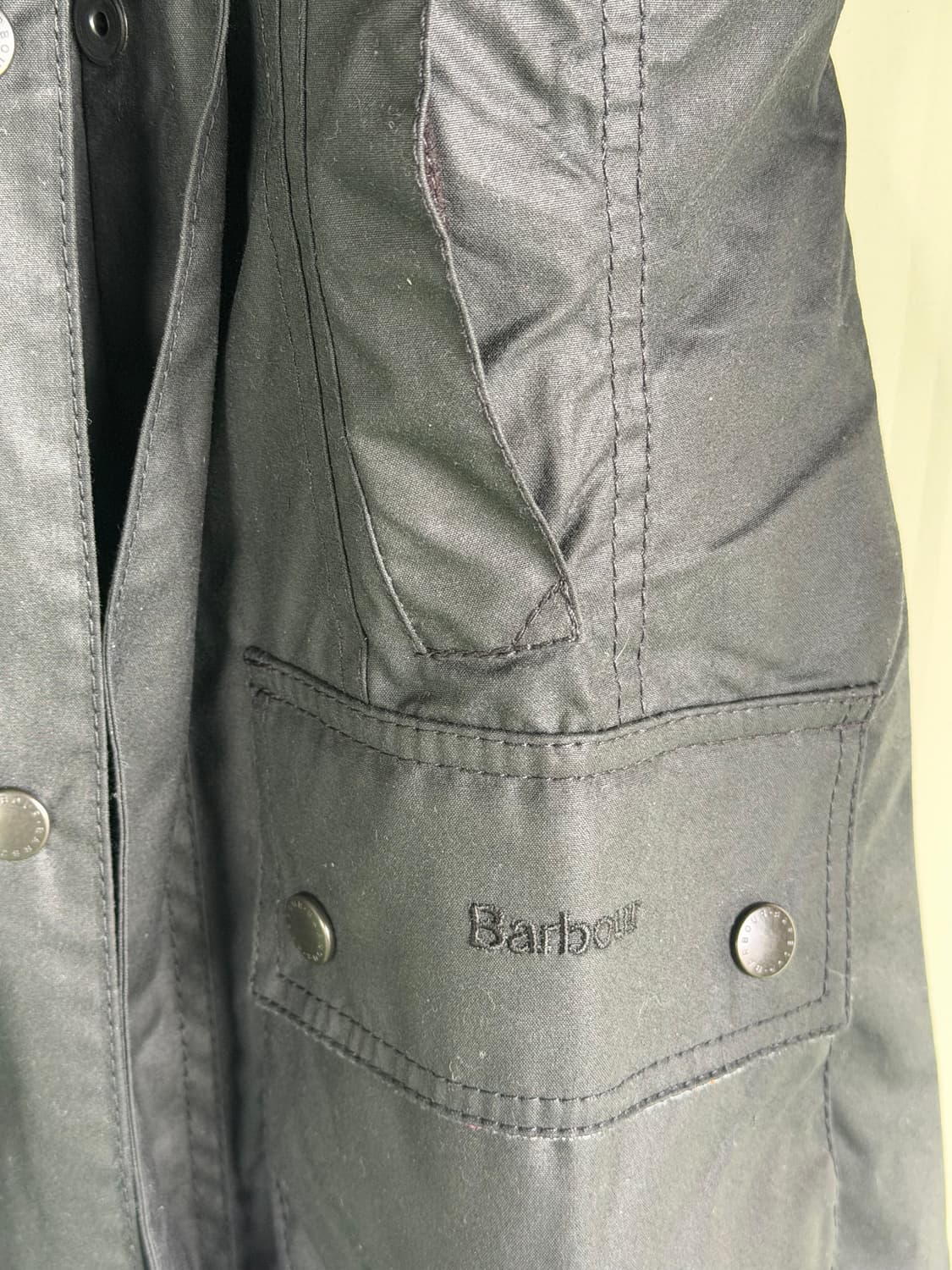 (새제품) 바버 비드넬 검정 UK 6 상품이미지3