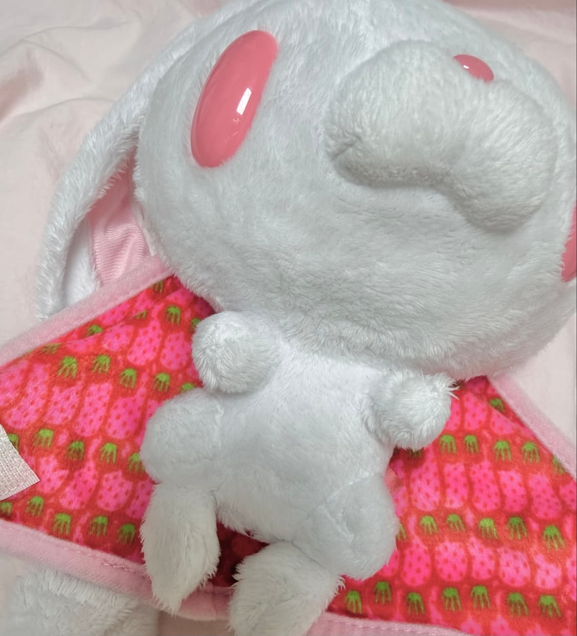 고전 딸기포대기 베이비범용토끼 인형 상품이미지4