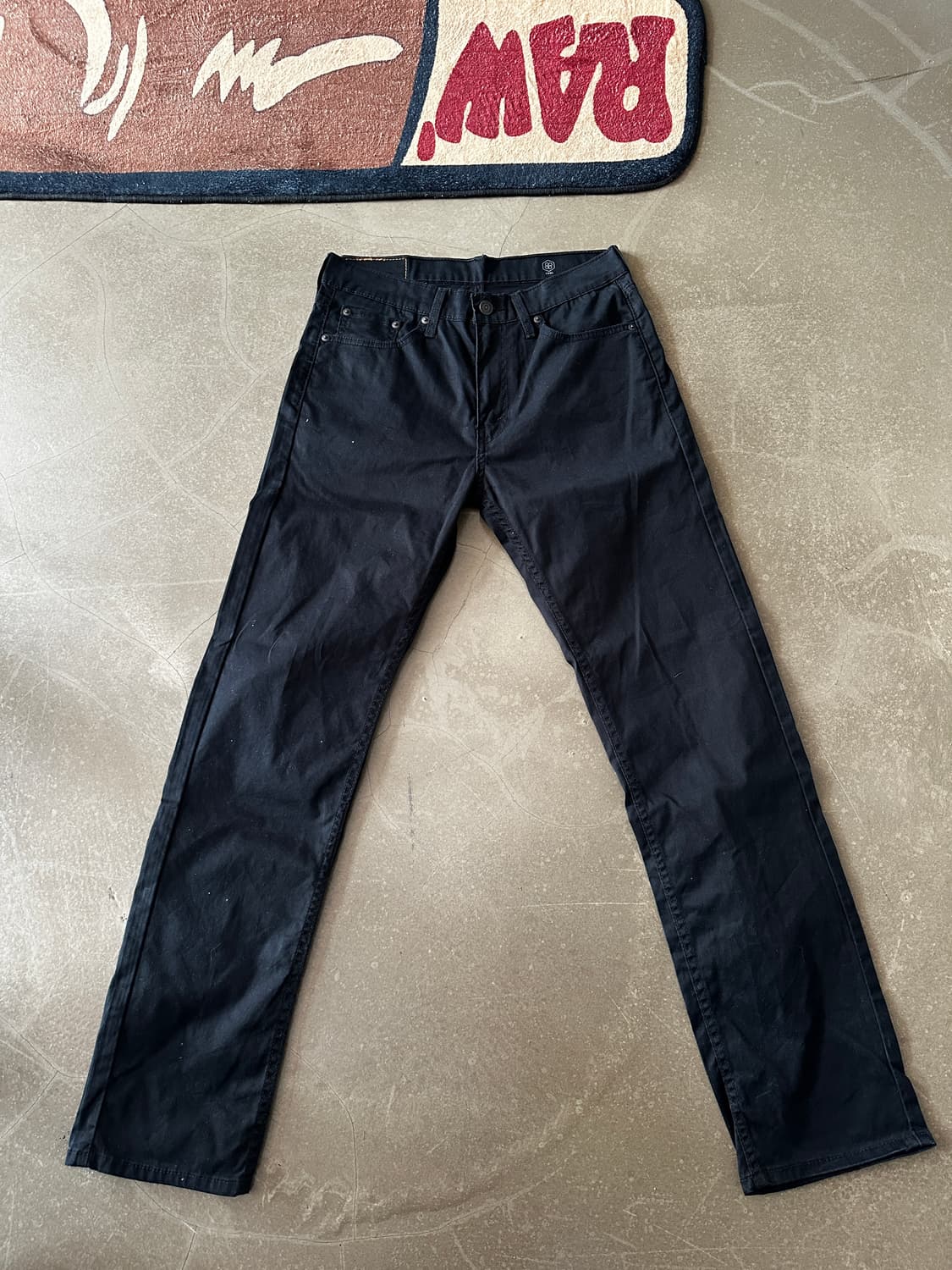 Levi’s 505 Black Cotton Pants 상품이미지3
