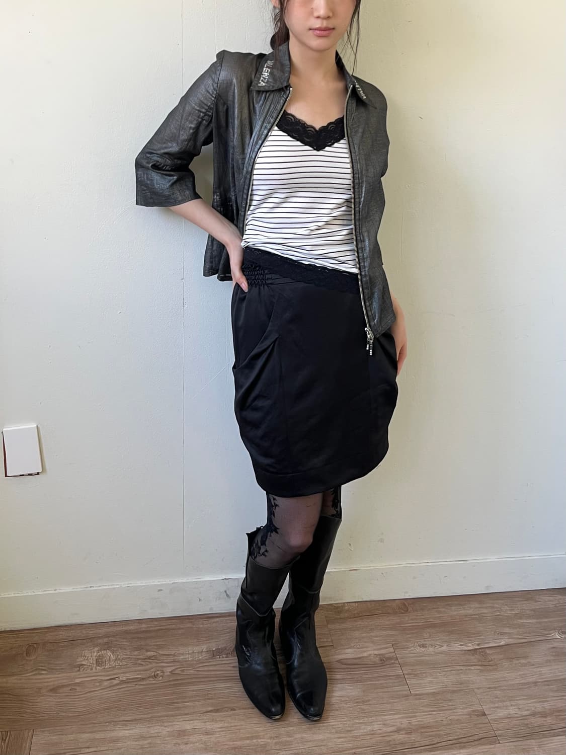 PROPORTION 사이드 포켓 스커트 상품이미지5