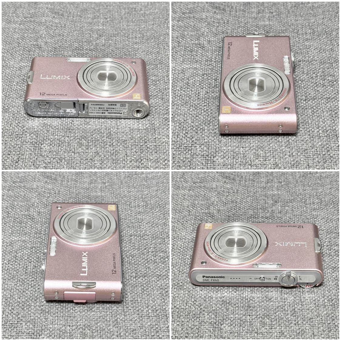 파나소닉 루믹스 DMC-FX60 핑크 빈티지디카 상품이미지3