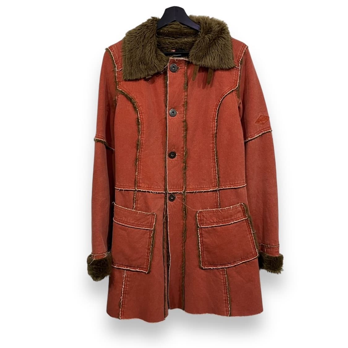 디젤 펑크 퍼 코트 상품이미지2