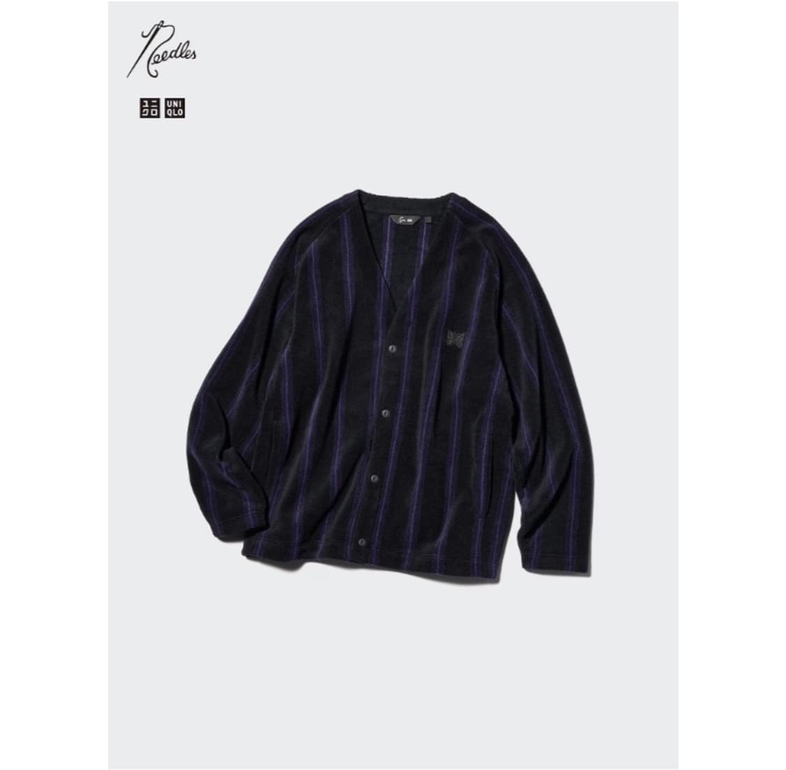 유니클로 x 니들스 플리스 오버사이즈 가디건  상품이미지1