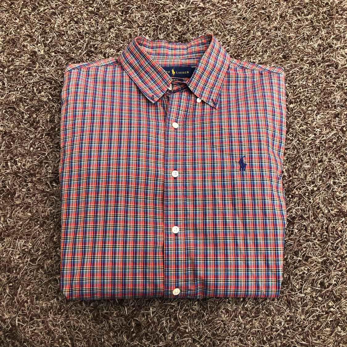 폴로 랄프로렌 체크 셔츠 상품이미지1