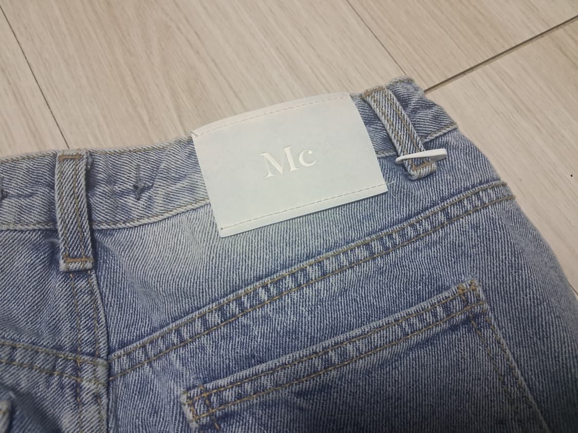 밀리언코르 연청 데님팬츠 상품이미지3