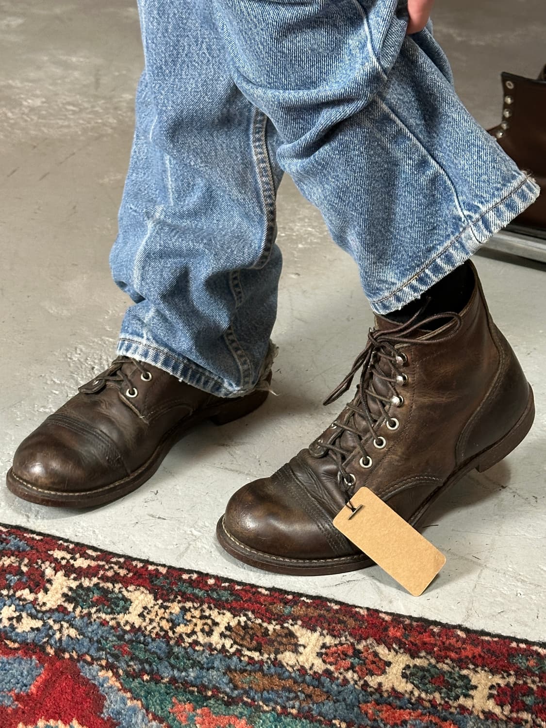 OG USA Made 레드윙 8111 아이언레인저 레드윙 부츠 상품이미지2