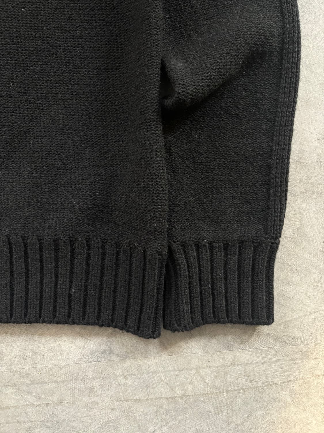 Wooyoungmi 우영미 블랙 후드 니트 상품이미지7