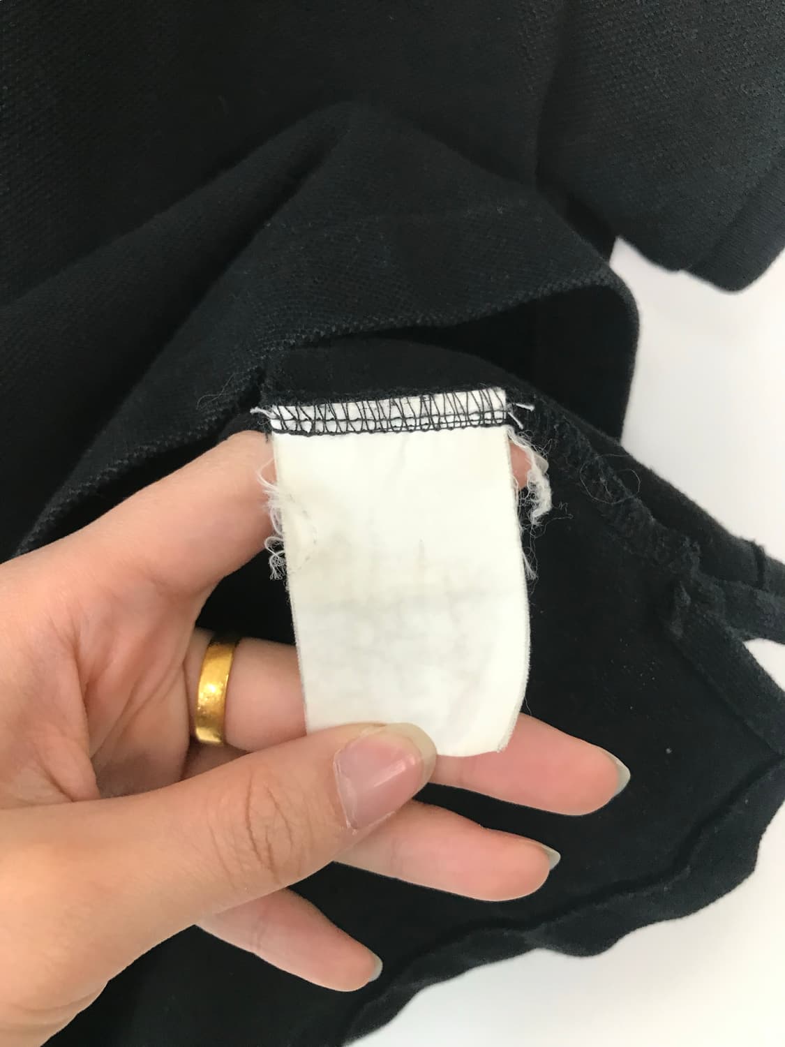 폴로 랄프로렌 자수로고 블랙 반팔 피케 카라 티셔츠 상품이미지4