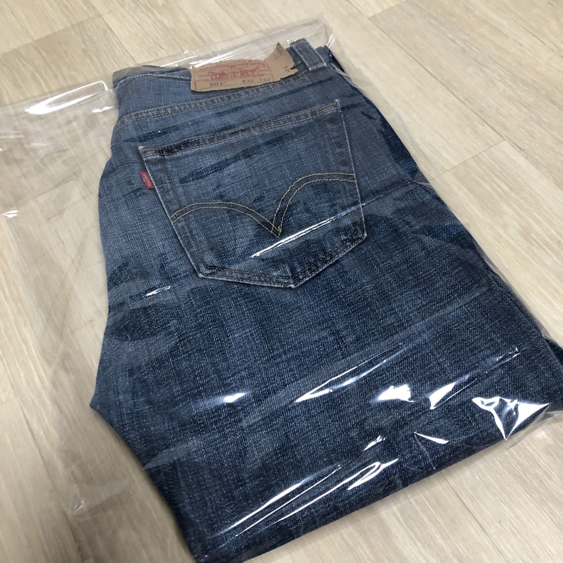(31) 리바이스 Levis 501 스트레이트핏 타이틀 블루 데님 상품이미지10